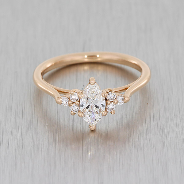 Small delicate deals engagement rings